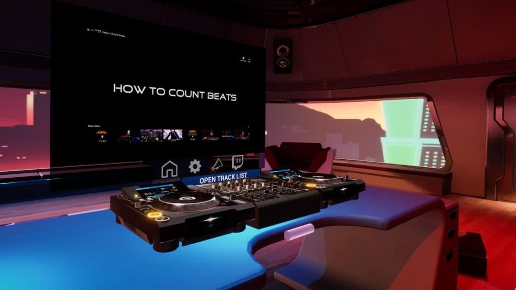 Steam串流游戏《DJ模拟器VR》TribeXR DJ School（免费下载）