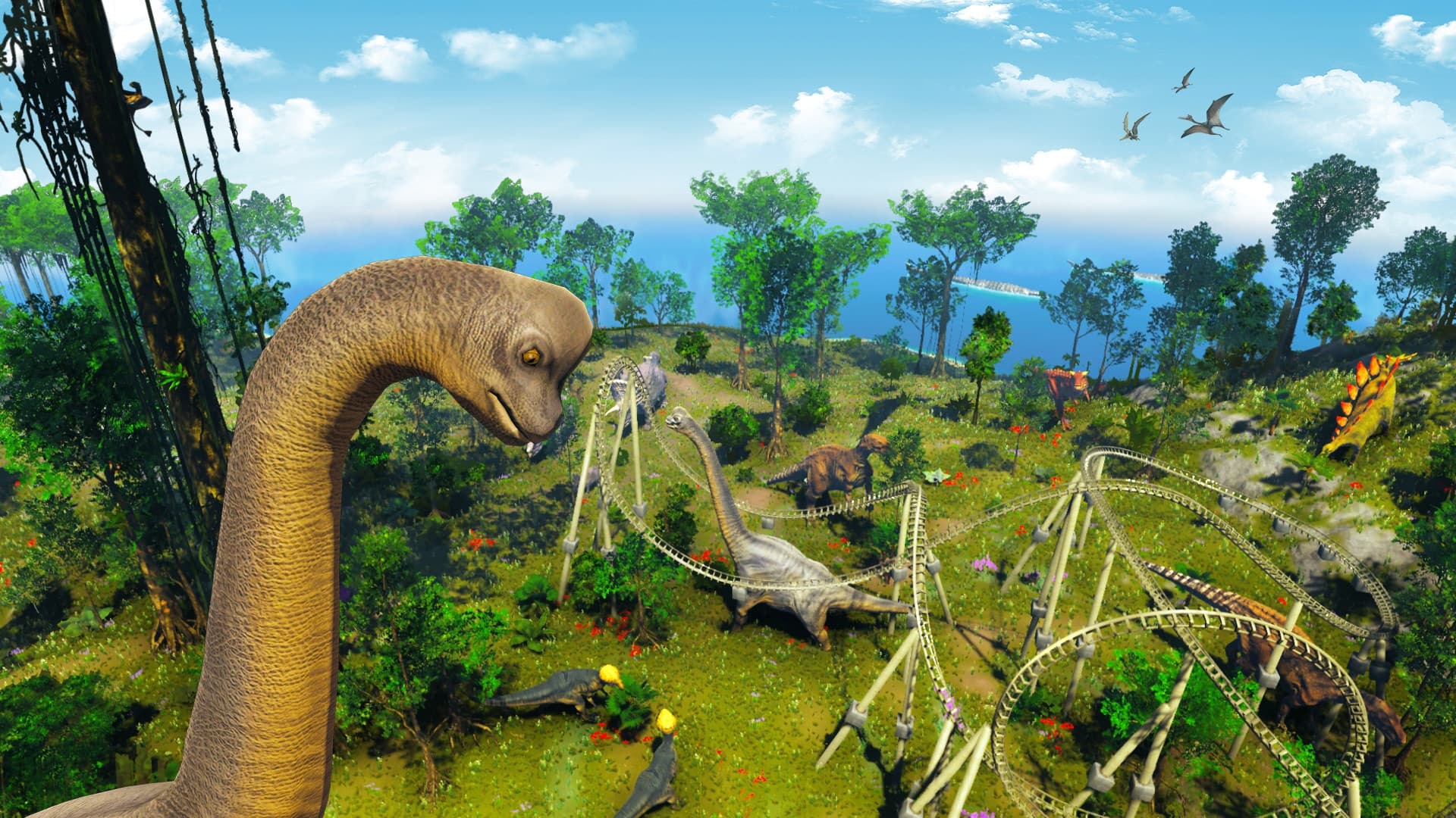 Steam串流游戏《原始咆哮-侏罗纪恐龙时代VR》Primal Roar – Jurassic Dinosaur Era(免费下载) 游戏截图