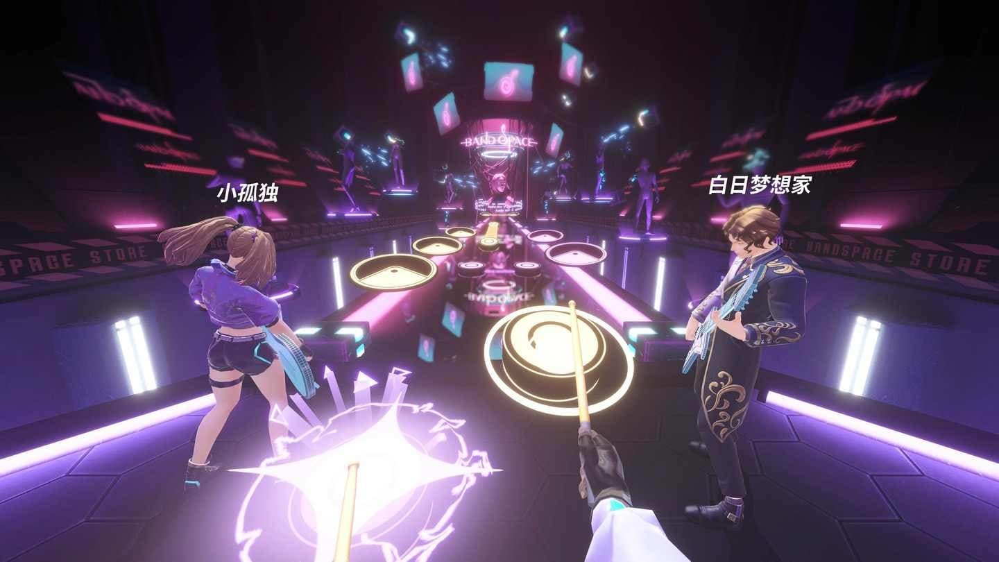 Steam串流游戏《超弦乐队》Band Space 游戏截图