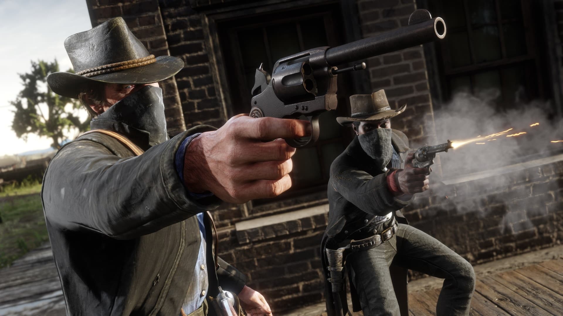 Steam串流游戏《荒野大镖客2VR》Red Dead Redemption 2 VRmod 游戏截图