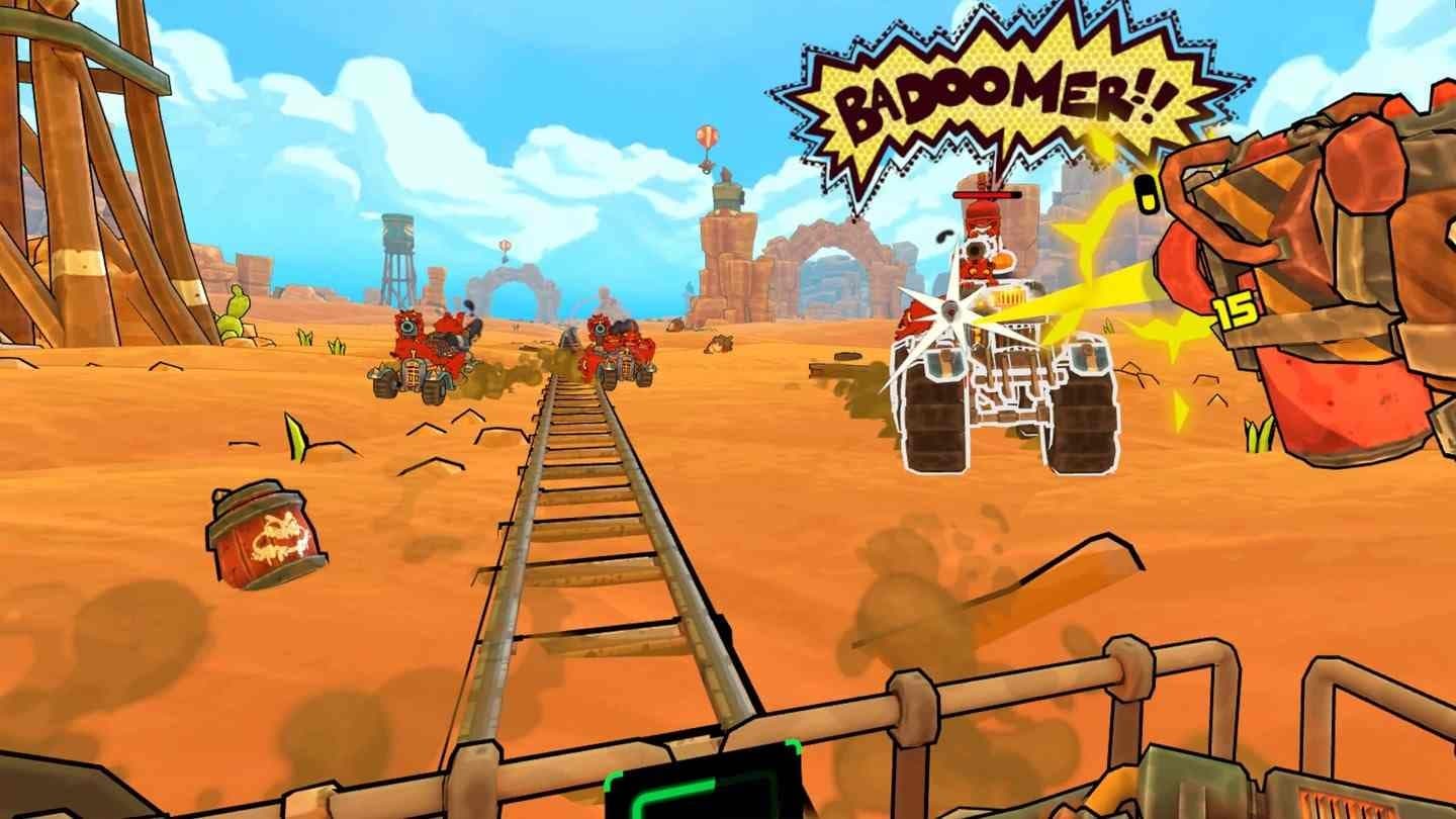 Steam串流游戏《油老虎VR》GAZZLERS(免费下载) 游戏截图