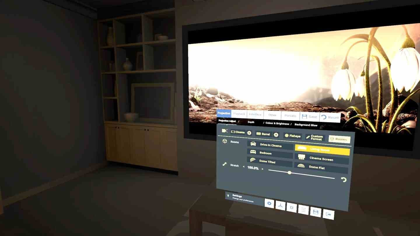 Steam串流游戏《VR媒体播放器》Whirligig VR Media Player(免费下载) 游戏截图