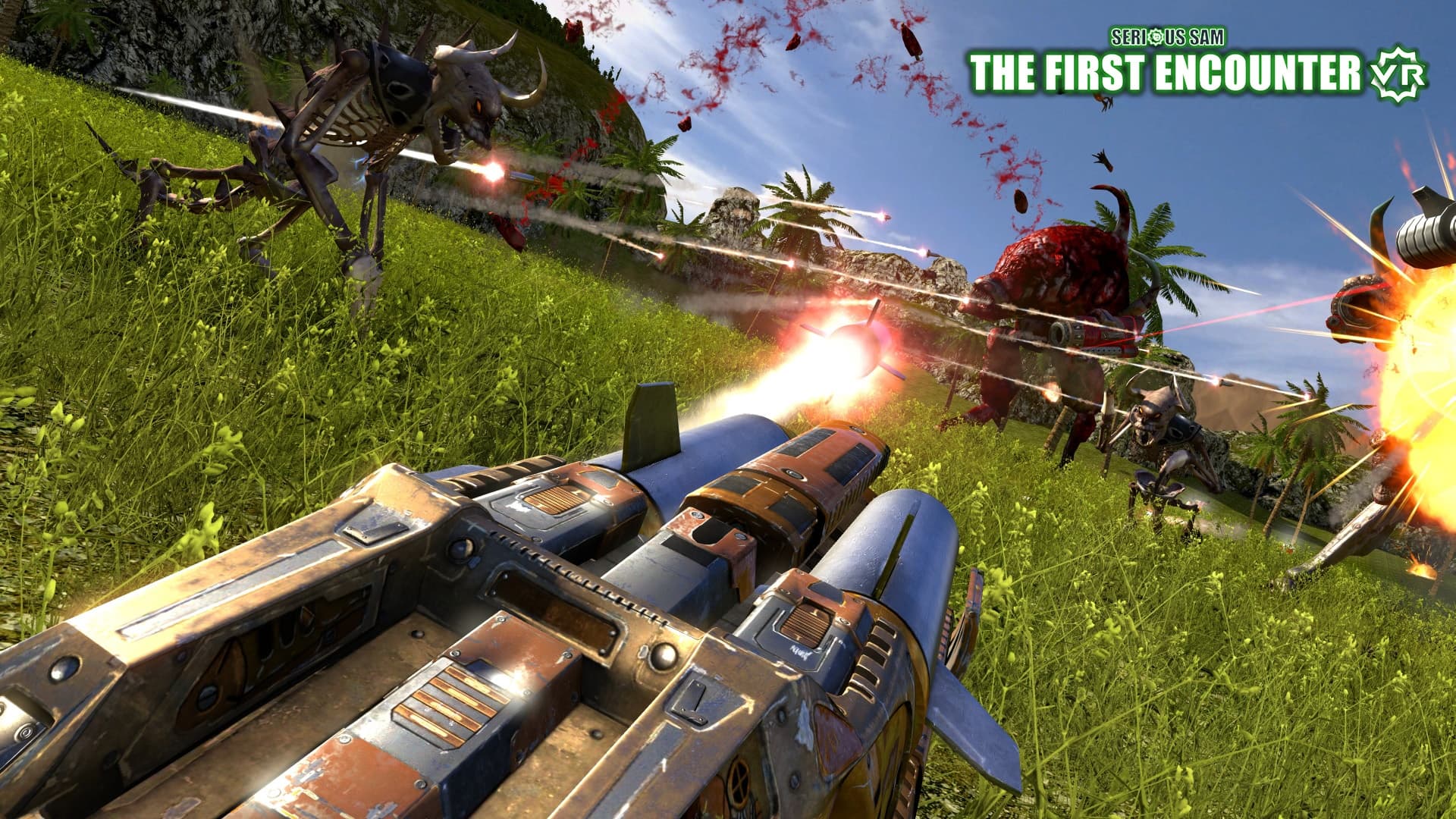 Steam串流游戏《英雄萨姆融合 2017》Serious Sam Fusion 2017 游戏截图