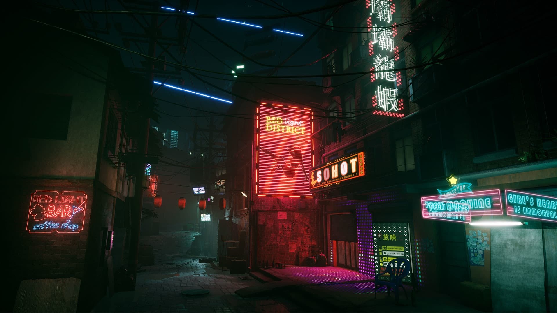 Steam串流游戏《赛博朋克科幻世界VR互动电影》A.D. 2047 VR 游戏截图