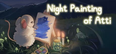 Steam串流游戏《阿缇的夜晚画作》Night Painting of Atti 游戏截图