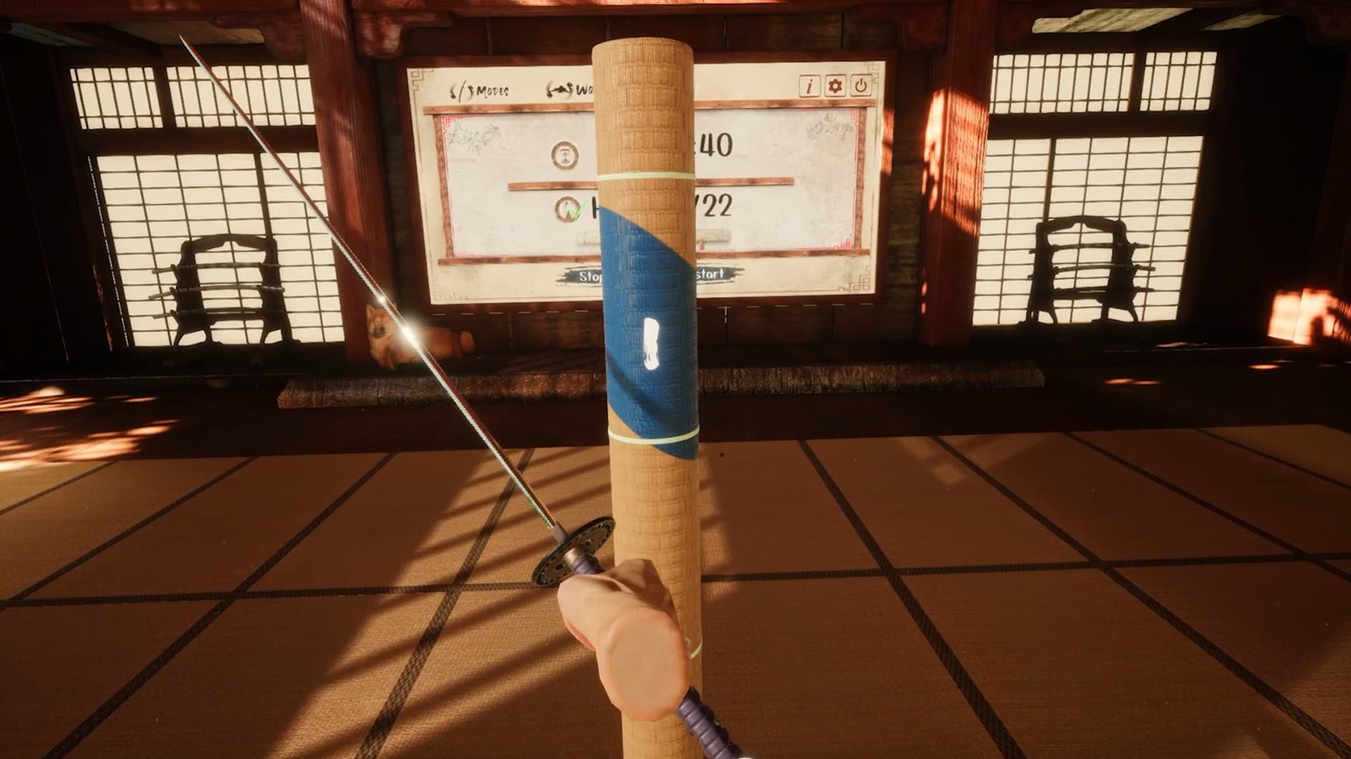 Steam串流游戏:《勇者武士刀》Shibainu VR Katana Simulator(免费下载) 游戏截图