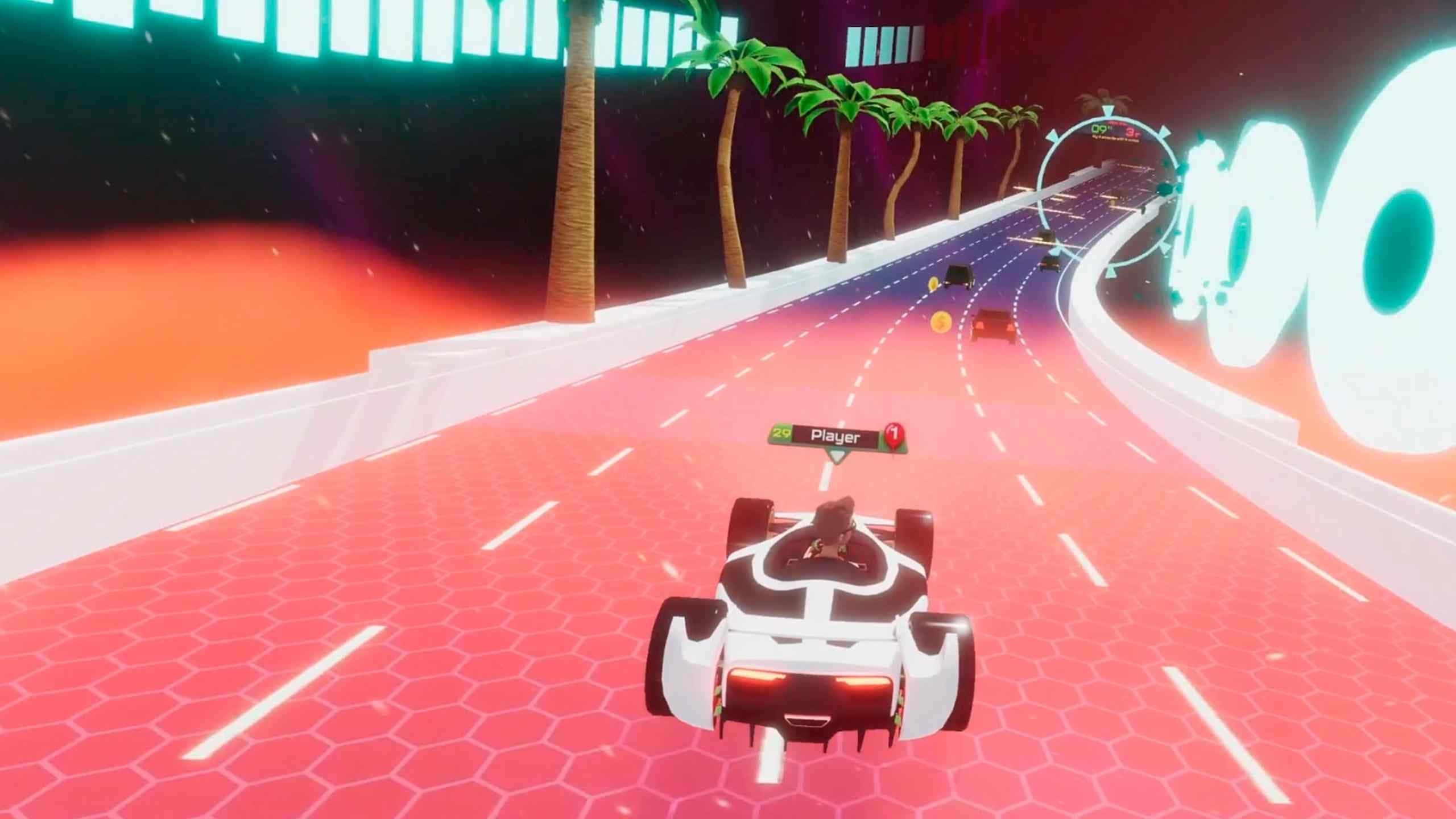 Steam串流游戏《云中赛车VR》inRun(免费下载) 游戏截图