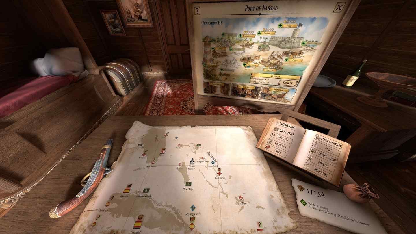 Steam串流游戏《海盗:共和国》The Pirate: Republic of Nassau 游戏截图