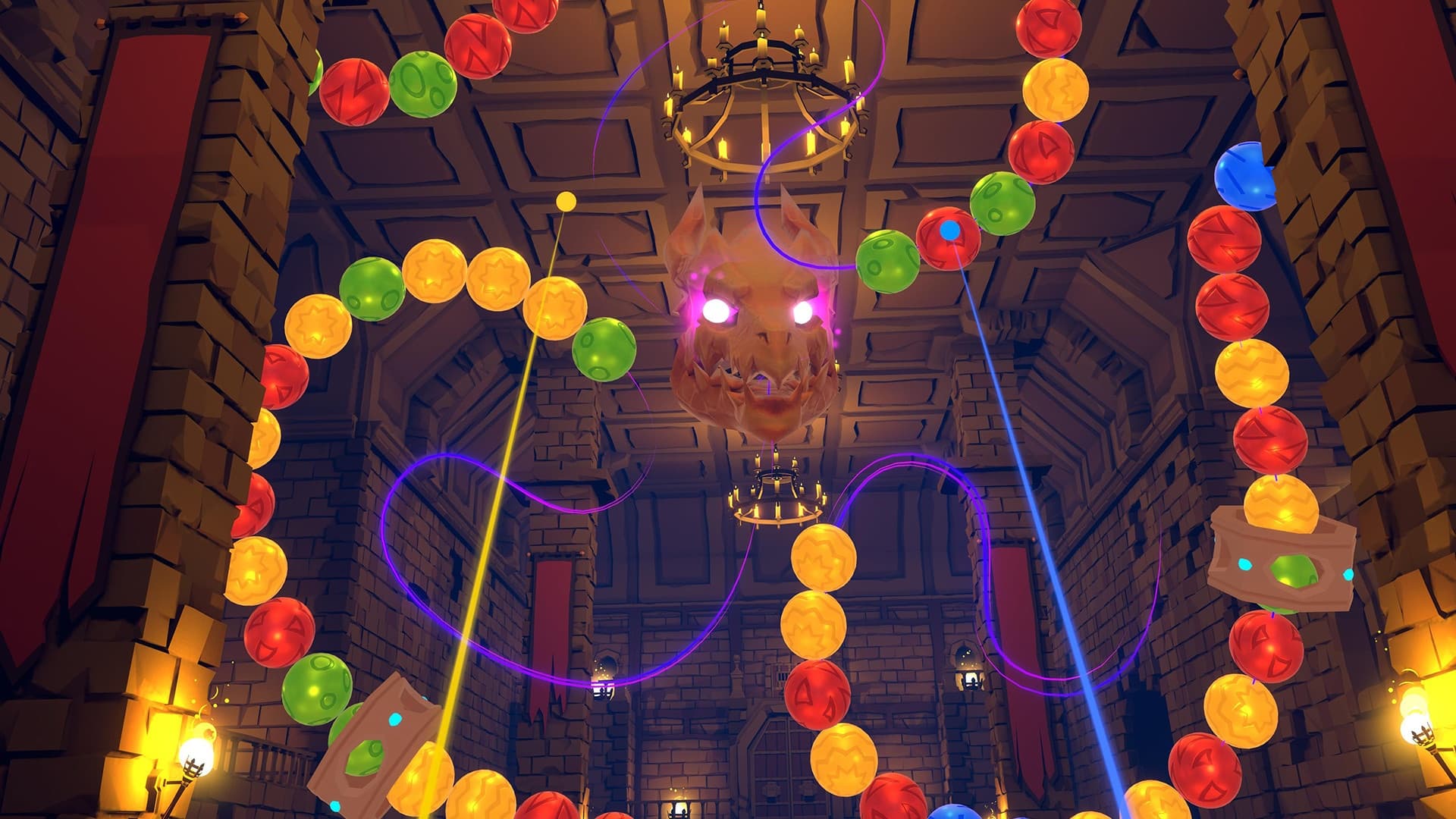 Steam串流游戏《祖玛VR》Zooma VR(免费下载) 游戏截图