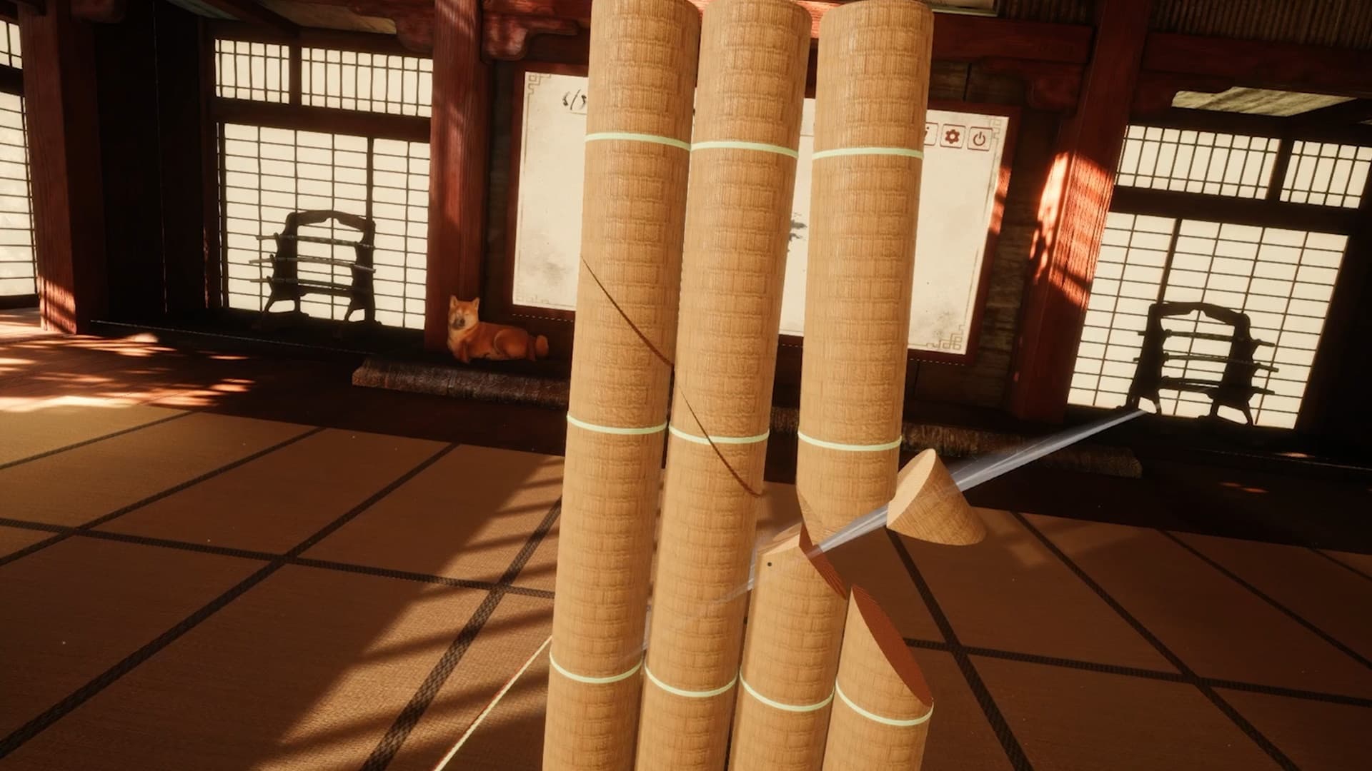 Steam串流游戏:《勇者武士刀》Shibainu VR Katana Simulator(免费下载) 游戏截图