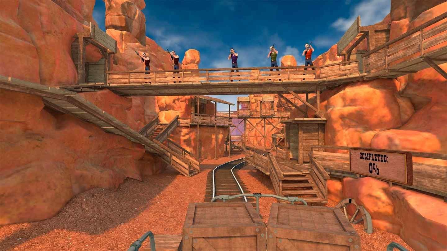 Steam串流游戏《枪炮的故事》Guns n Stories:Bulletproof VR 游戏截图