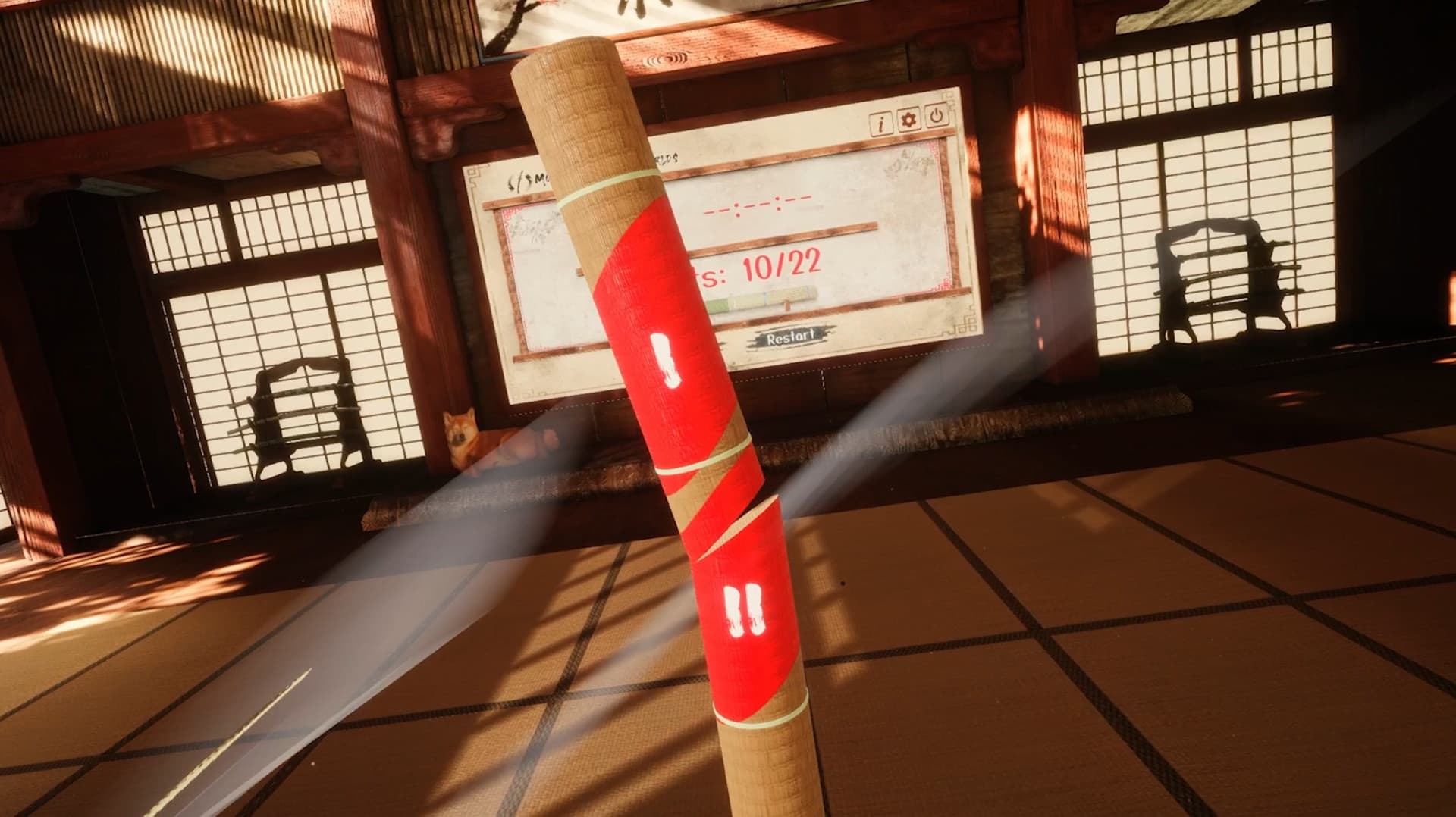 Steam串流游戏:《勇者武士刀》Shibainu VR Katana Simulator(免费下载) 游戏截图