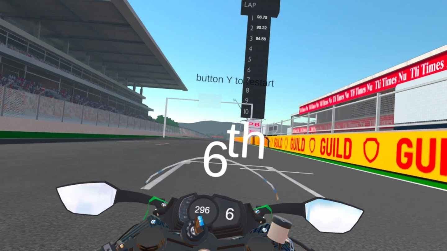 Steam串流游戏《摩托车赛车VR》Motorcycle Racing VR(免费下载) 游戏截图