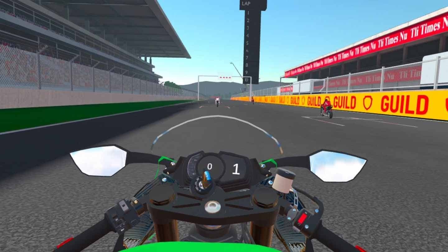 Steam串流游戏《摩托车赛车VR》Motorcycle Racing VR(免费下载) 游戏截图