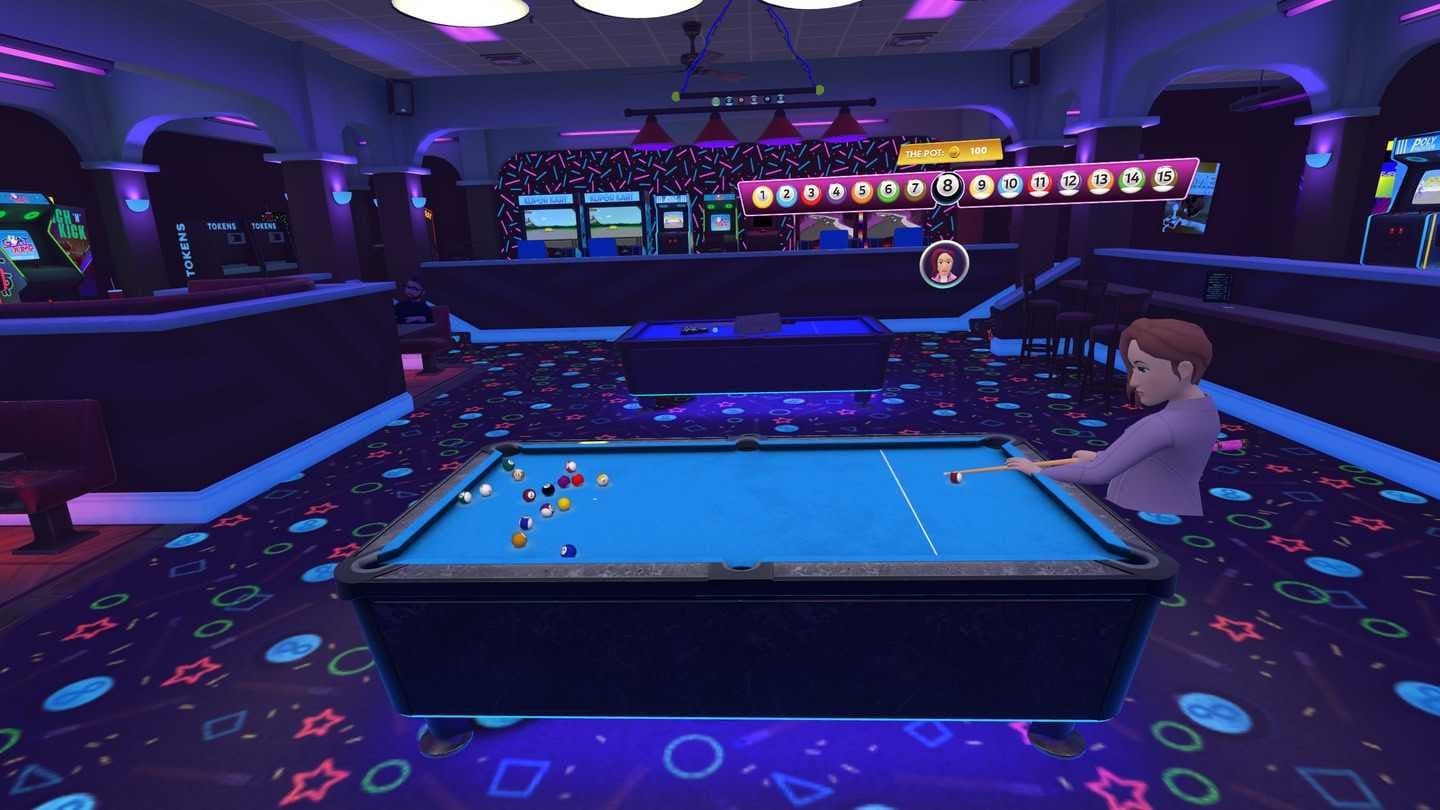 Steam串流游戏《VR台球厅》ForeVR Pool VR(免费下载) 游戏截图