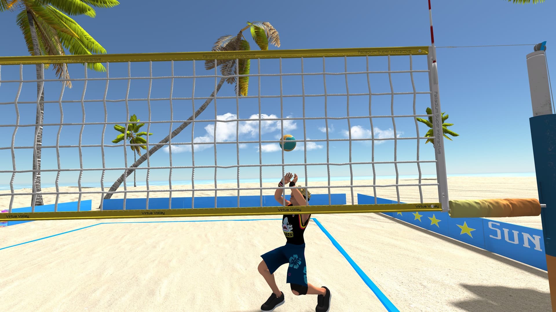 Steam串流游戏:《高端排球》(Highline Volleyball VR)(免费下载) 游戏截图