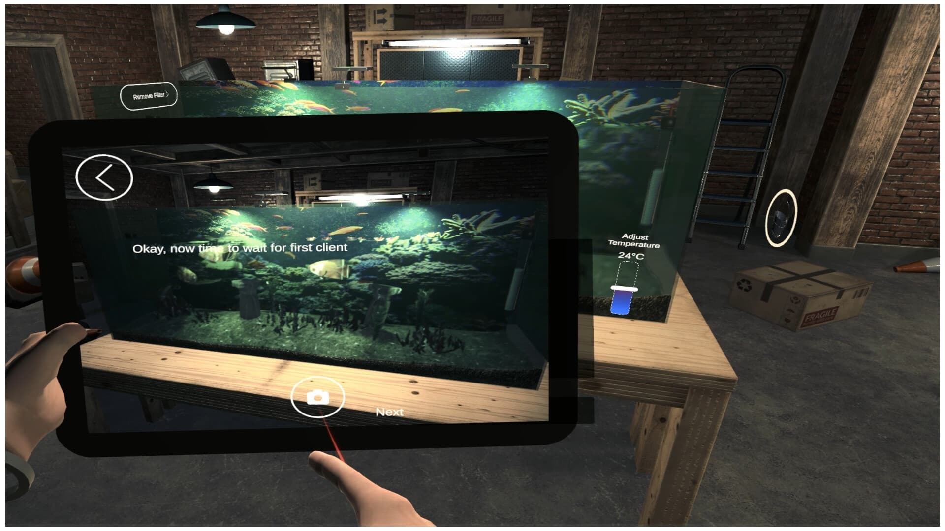 Steam串流游戏《水族馆VR》中文版 Aquarist VR(免费下载) 游戏截图