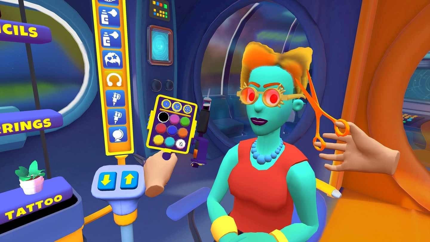 Steam串流游戏《理发师VR》Shave & Stuff(免费下载) 游戏截图
