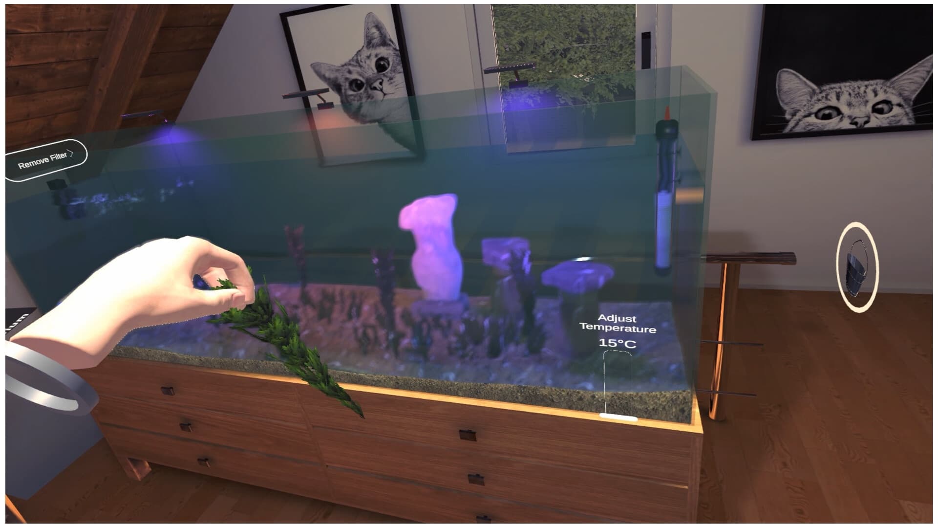 Steam串流游戏《水族馆VR》中文版 Aquarist VR(免费下载) 游戏截图