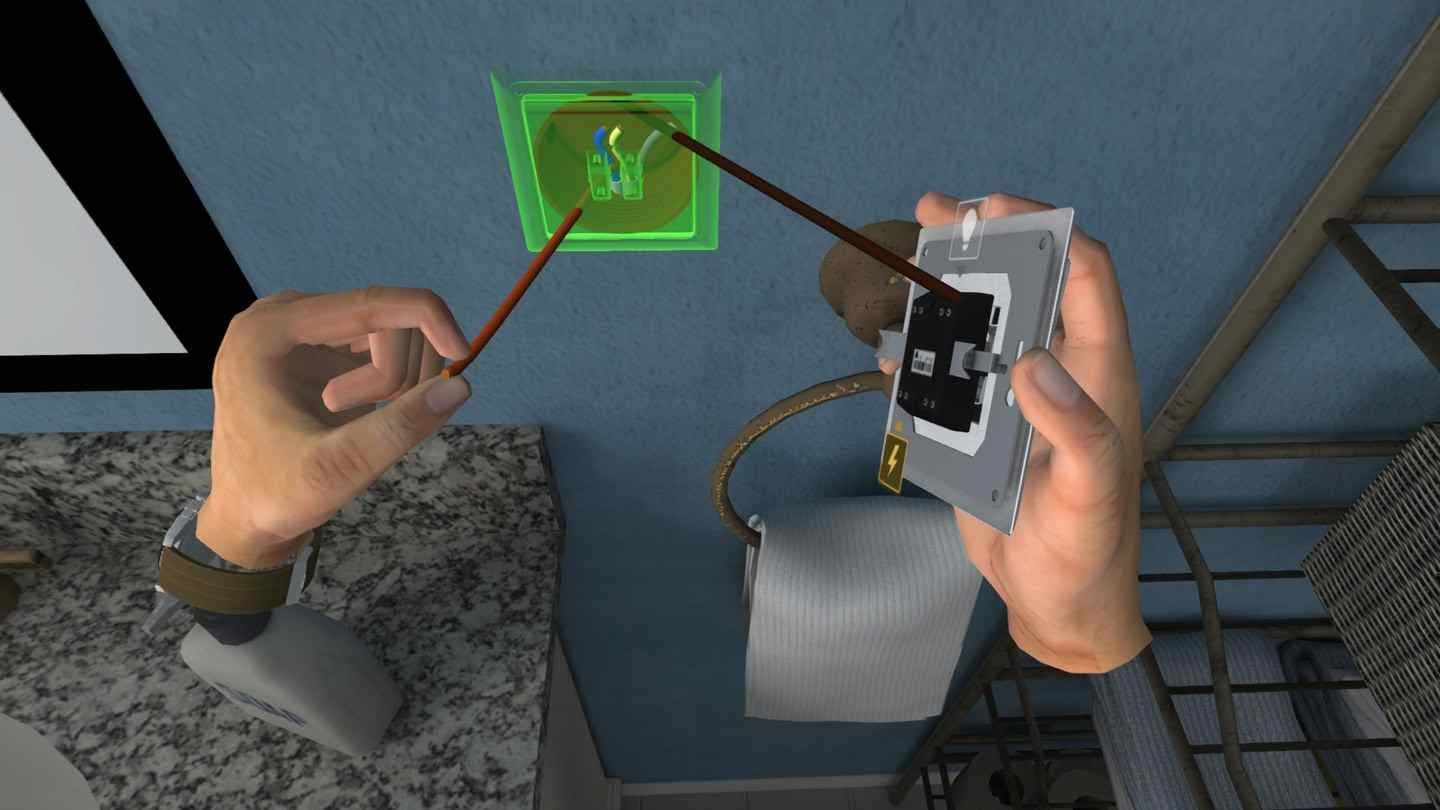 Steam串流游戏《电工模拟器VR》Electrician Simulator VR 游戏截图