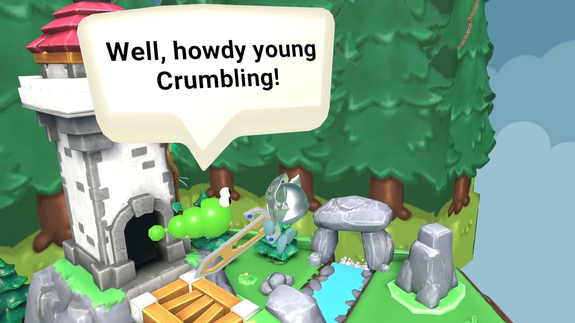 Steam串流游戏《摇摇欲坠VR》Crumbling VR(免费下载) 游戏截图
