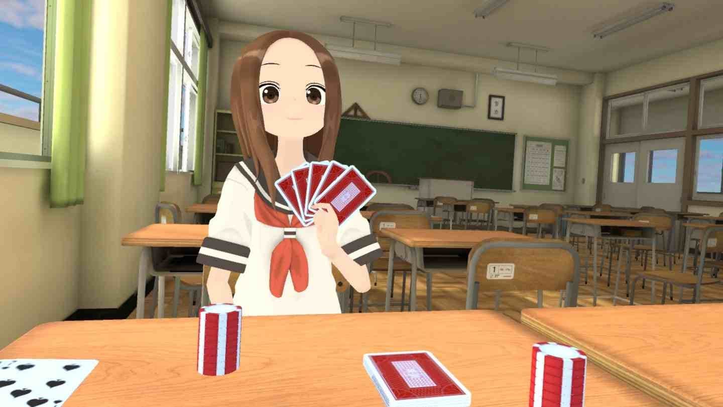 Steam串流游戏《擅长捉弄的高木同学VR》からかい上手の高木さんVR 1学期(免费下载) 游戏截图