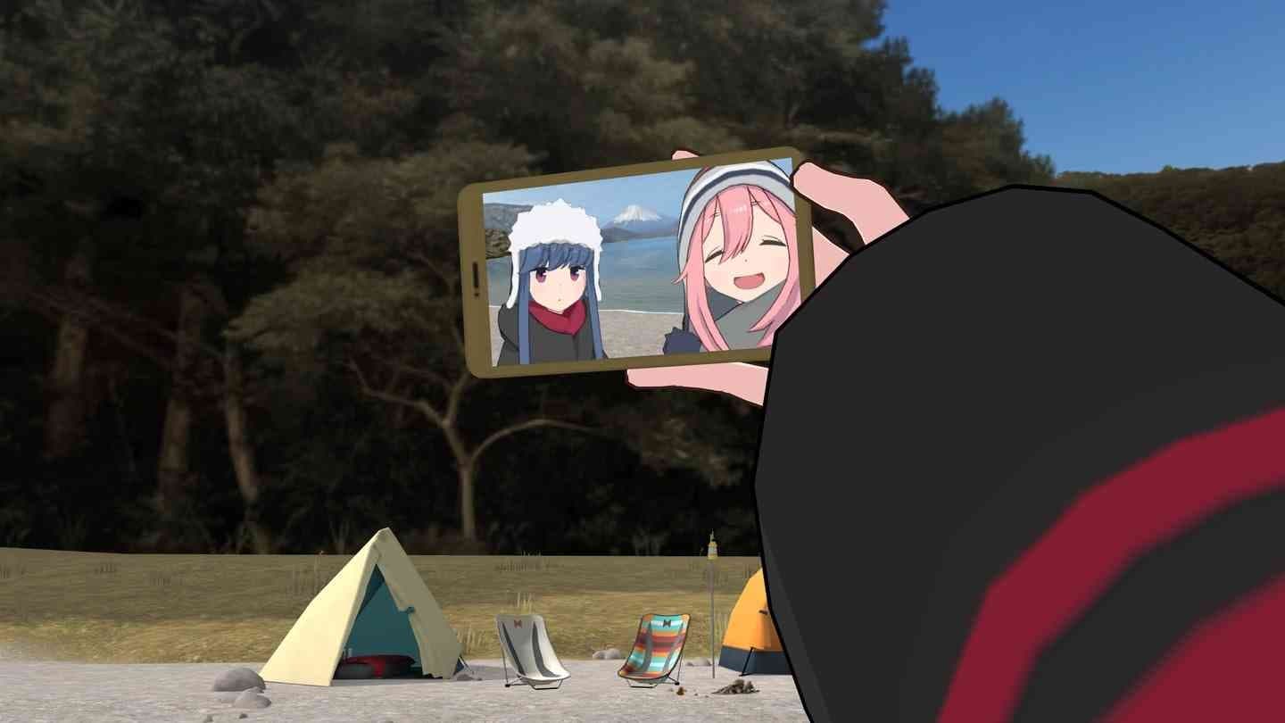 Steam串流游戏:《摇曳露营》△ VIRTUAL CAMP ~本栖湖篇~(免费下载) 游戏截图