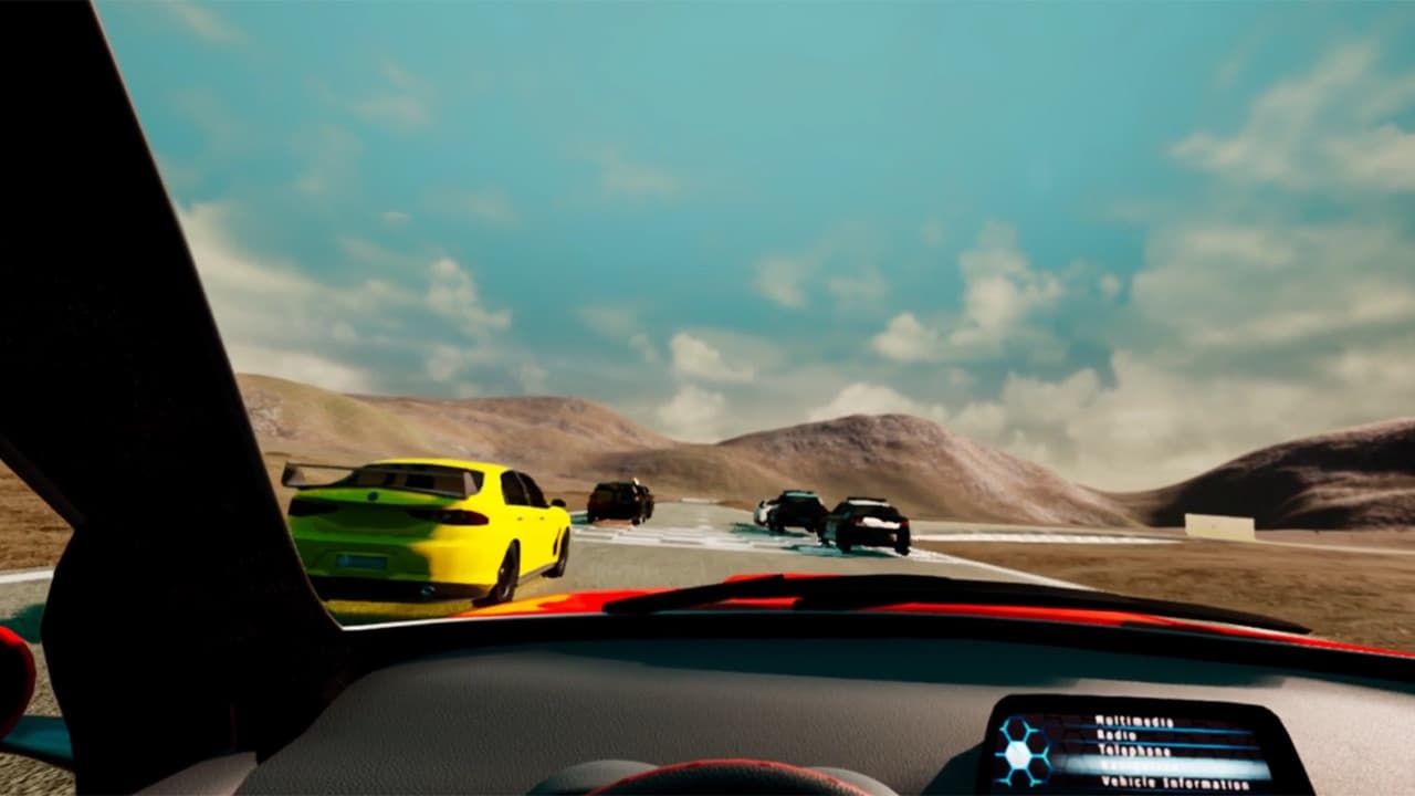 Steam串流游戏:《VR疯狂赛车碰撞》VR crazy racing(免费下载) 游戏截图
