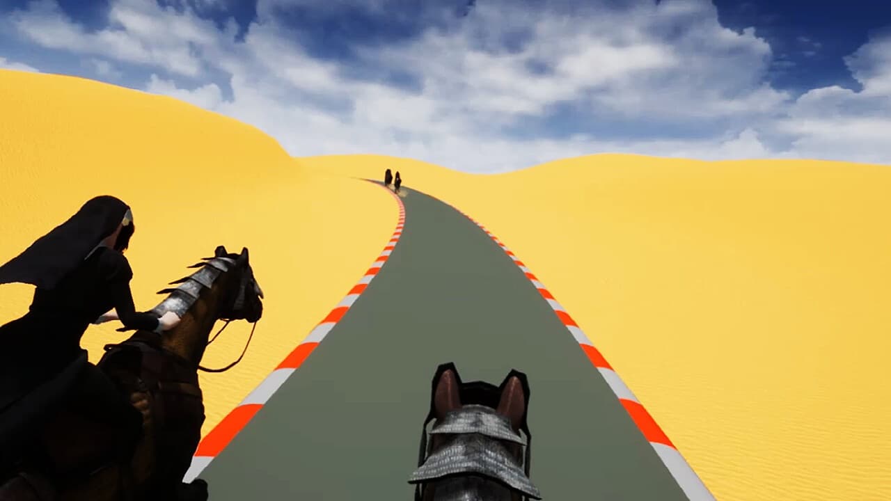 Steam串流游戏《VR赛马宝贝》中文版 VR Hourse Racing Sweetie(免费下载) 游戏截图