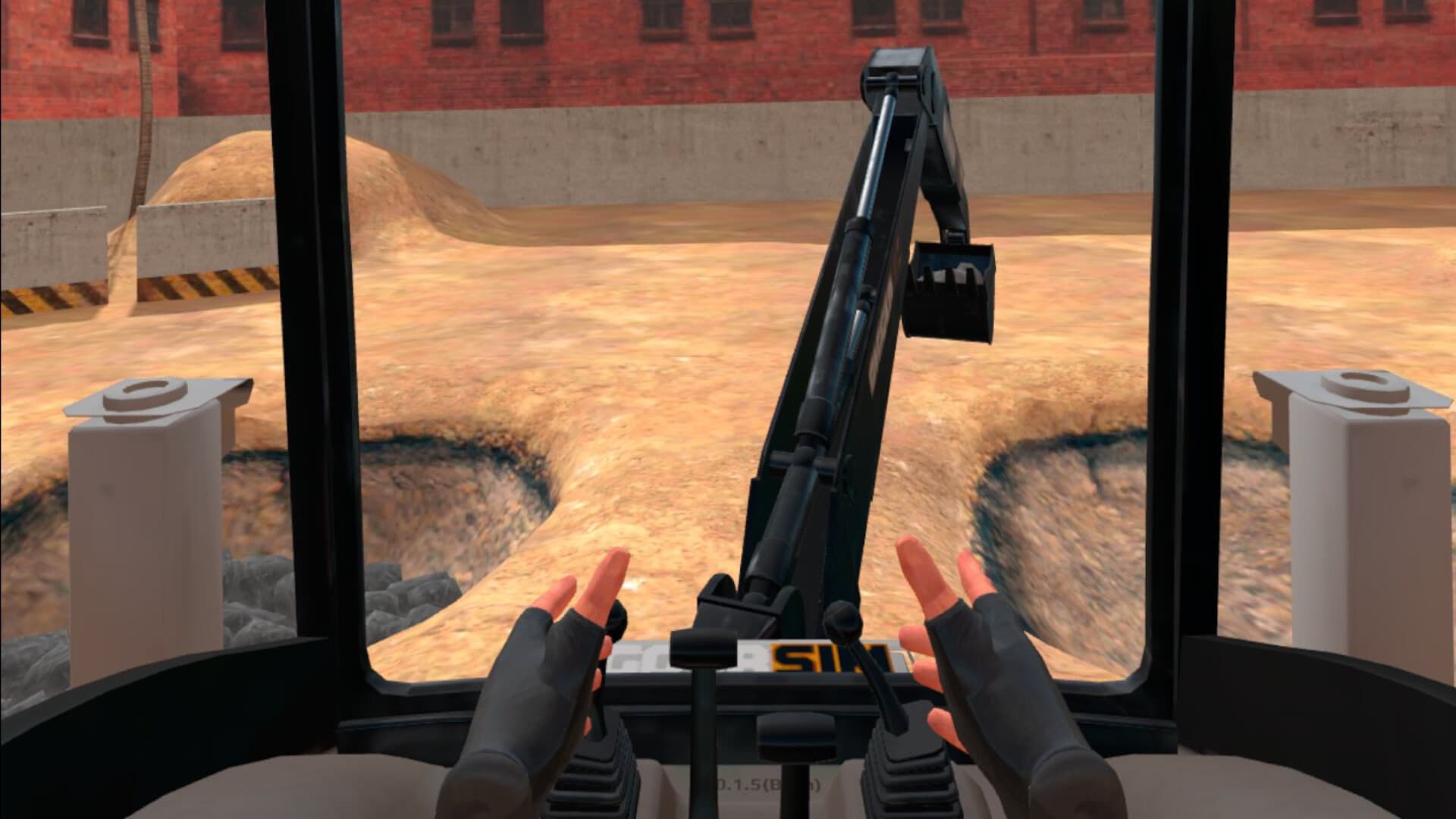 Steam串流游戏《挖掘机和重型设备模拟器VR》 DiggerSim – Excavator & Heavy Equipment Simulator VR(免费下载) 游戏截图