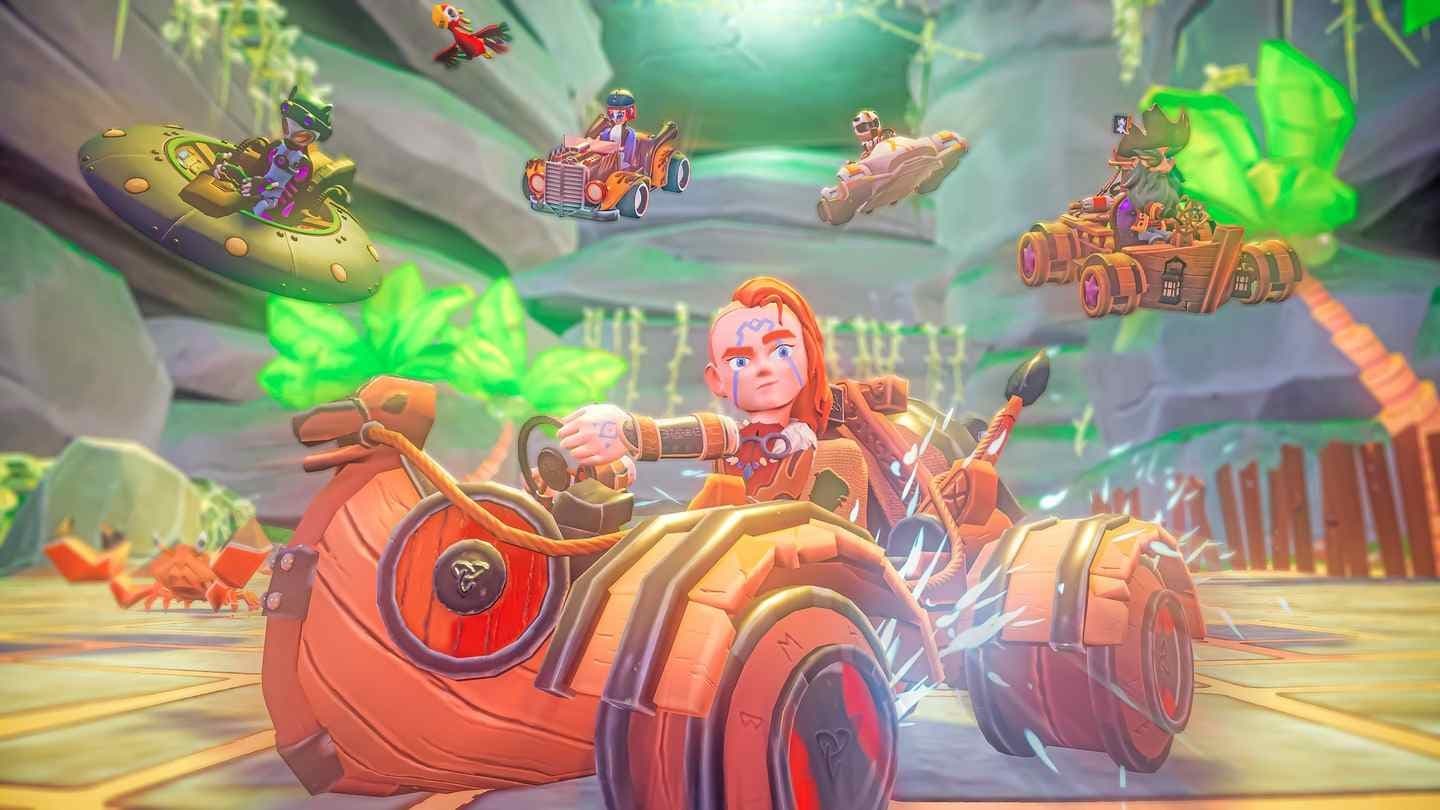 Steam串流游戏《银河卡丁车VR》Galaxy Kart VR 游戏截图