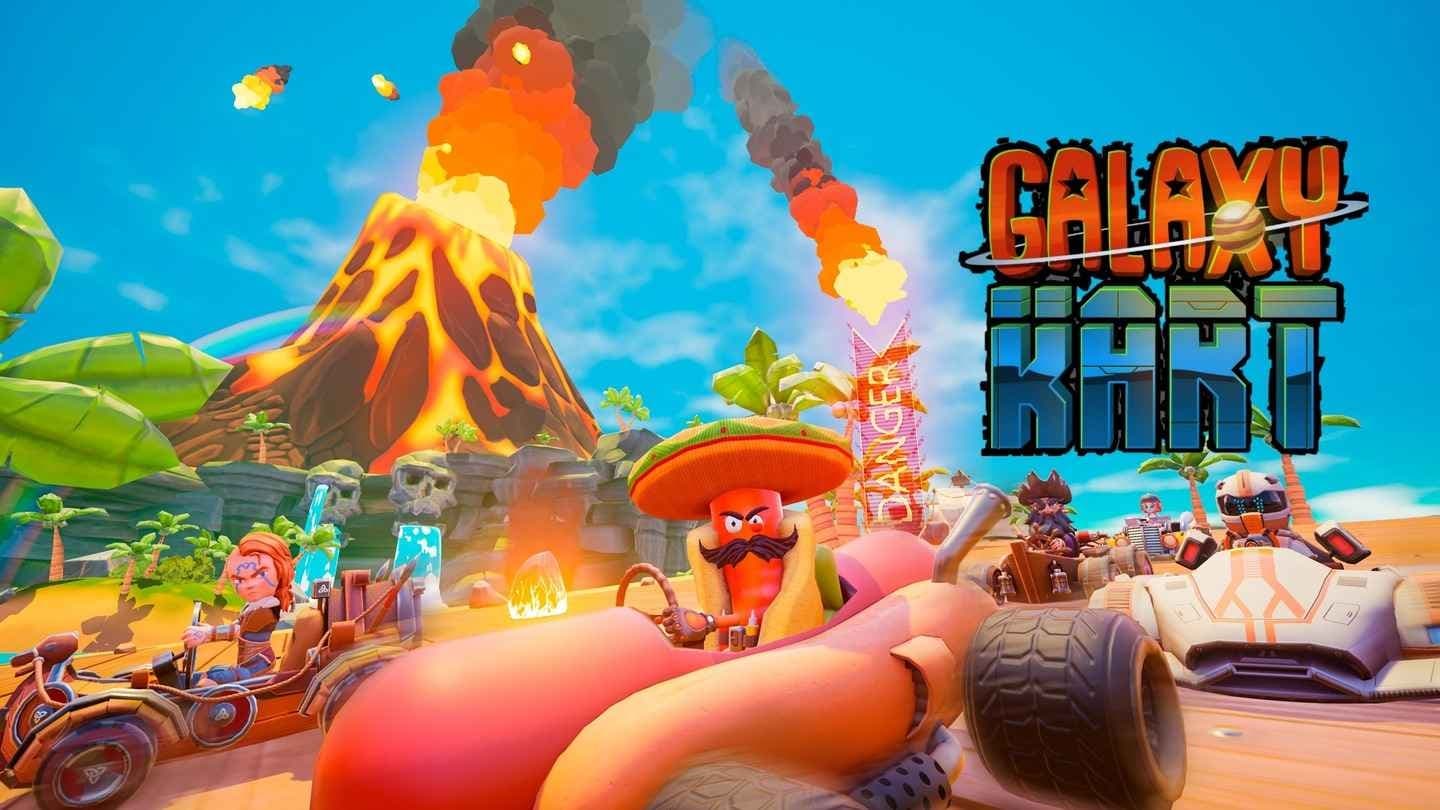 Steam串流游戏《银河卡丁车VR》Galaxy Kart VR 游戏截图