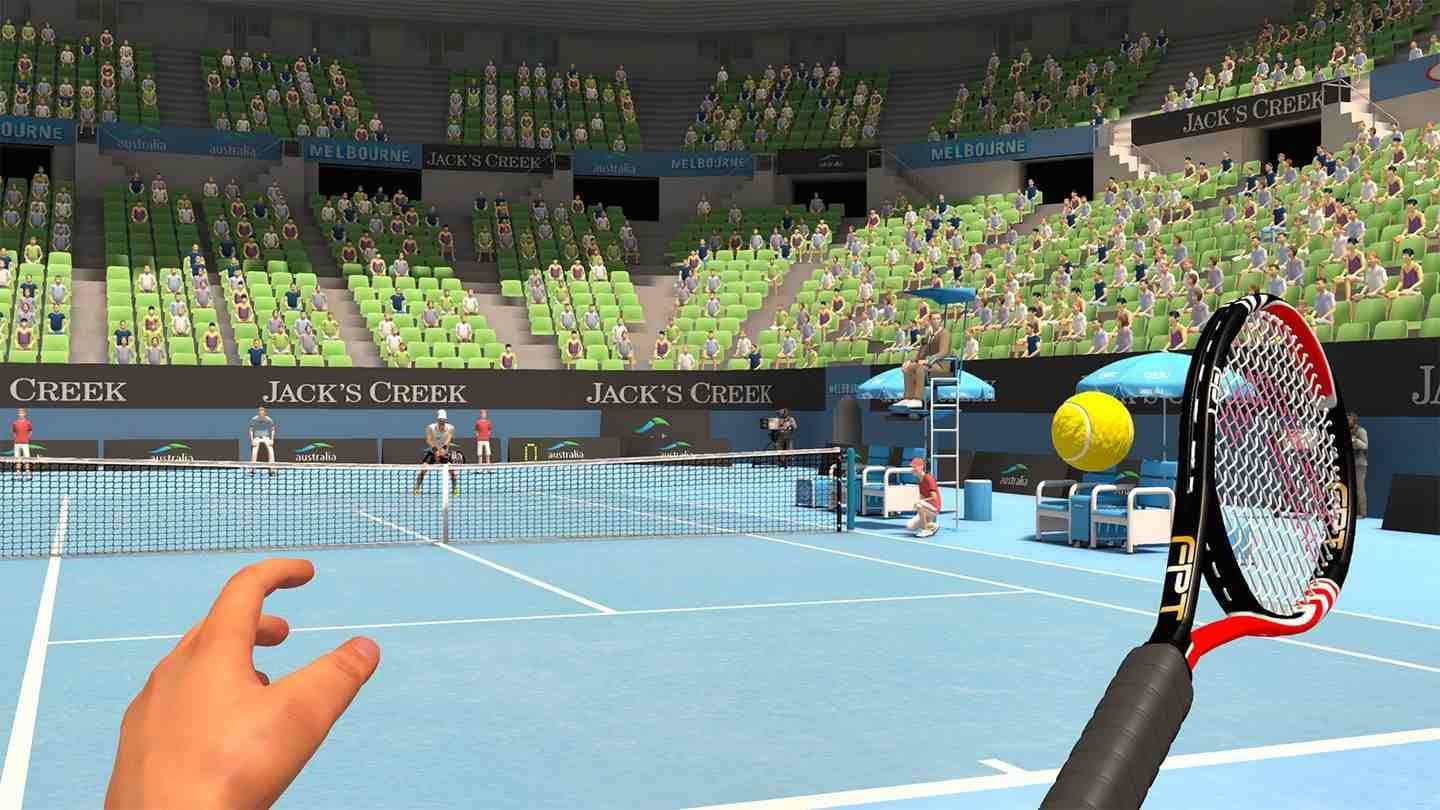 Steam串流游戏《真正的网球模拟器VR》First Person Tennis – The Real Tennis Simulator 游戏截图