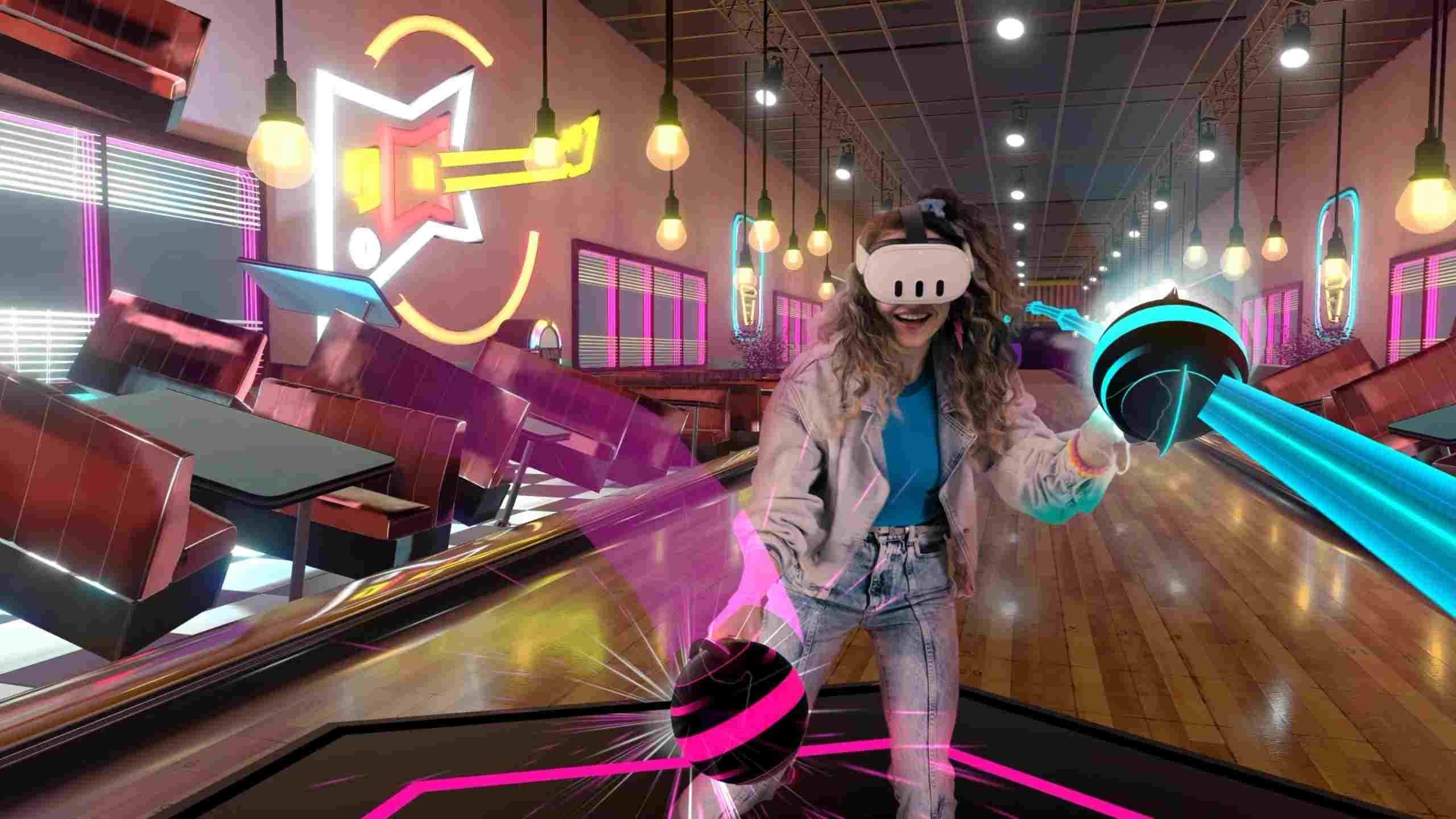 Steam串流游戏《合成骑士VR》Synth Riders 游戏截图