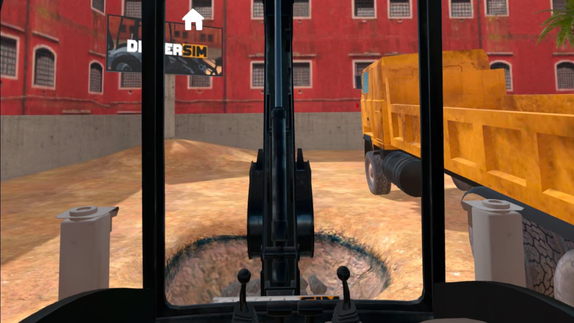 Steam串流游戏《挖掘机和重型设备模拟器VR》 DiggerSim – Excavator & Heavy Equipment Simulator VR(免费下载) 游戏截图