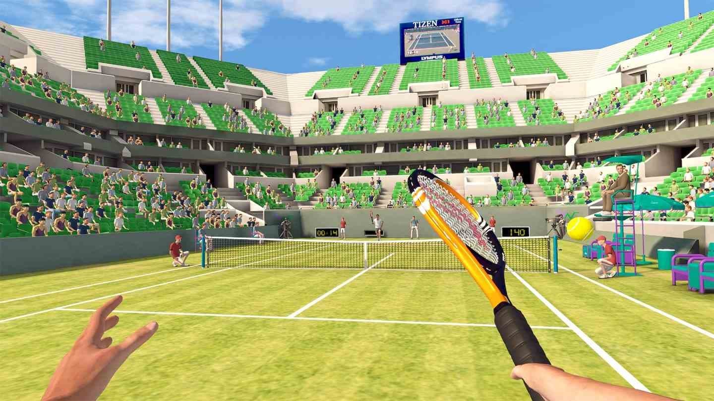 Steam串流游戏《真正的网球模拟器VR》First Person Tennis – The Real Tennis Simulator 游戏截图