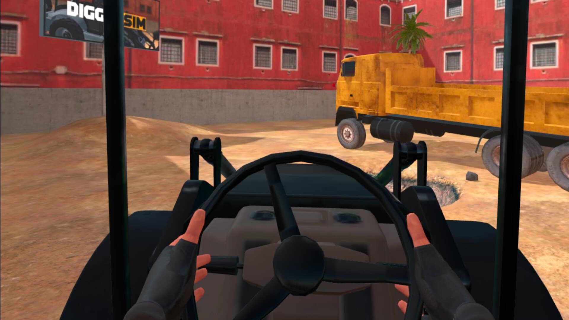 Steam串流游戏《挖掘机和重型设备模拟器VR》 DiggerSim – Excavator & Heavy Equipment Simulator VR(免费下载) 游戏截图