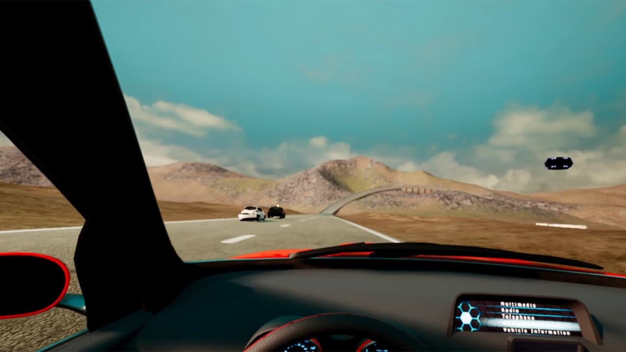 Steam串流游戏:《VR疯狂赛车碰撞》VR crazy racing(免费下载) 游戏截图