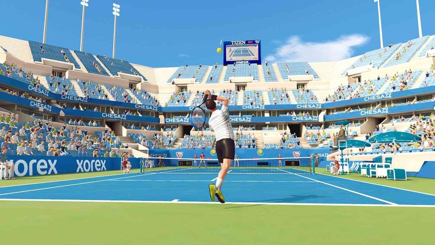 Steam串流游戏《真正的网球模拟器VR》First Person Tennis – The Real Tennis Simulator 游戏截图