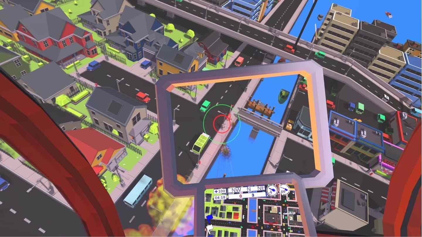 Steam串流游戏《直升机打击VR》Copter Strike VR(免费下载) 游戏截图