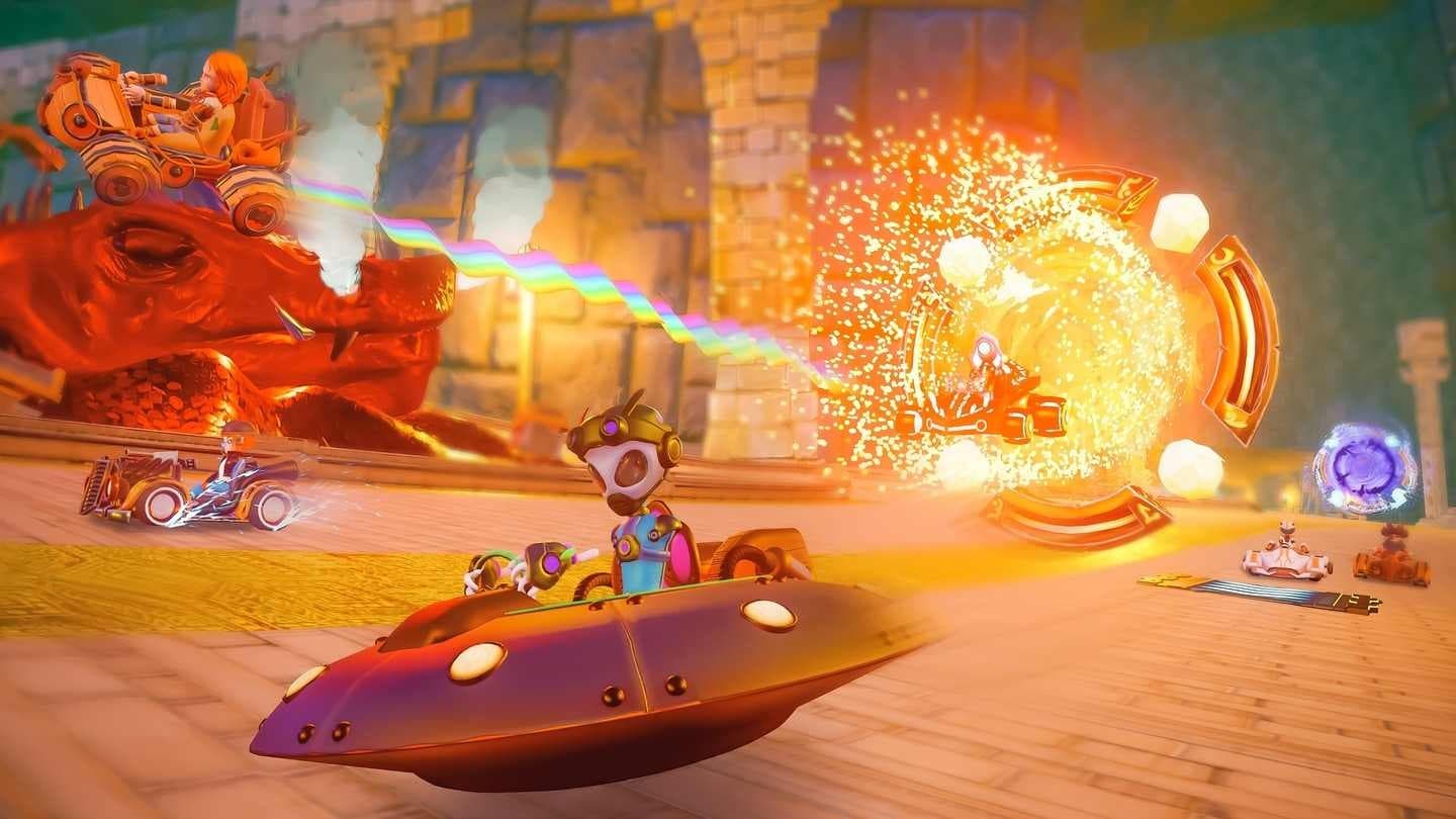 Steam串流游戏《银河卡丁车VR》Galaxy Kart VR 游戏截图