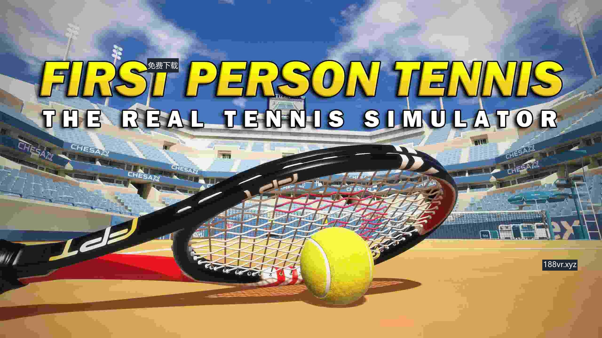 Steam串流游戏《真正的网球模拟器VR》First Person Tennis – The Real Tennis Simulator 游戏截图