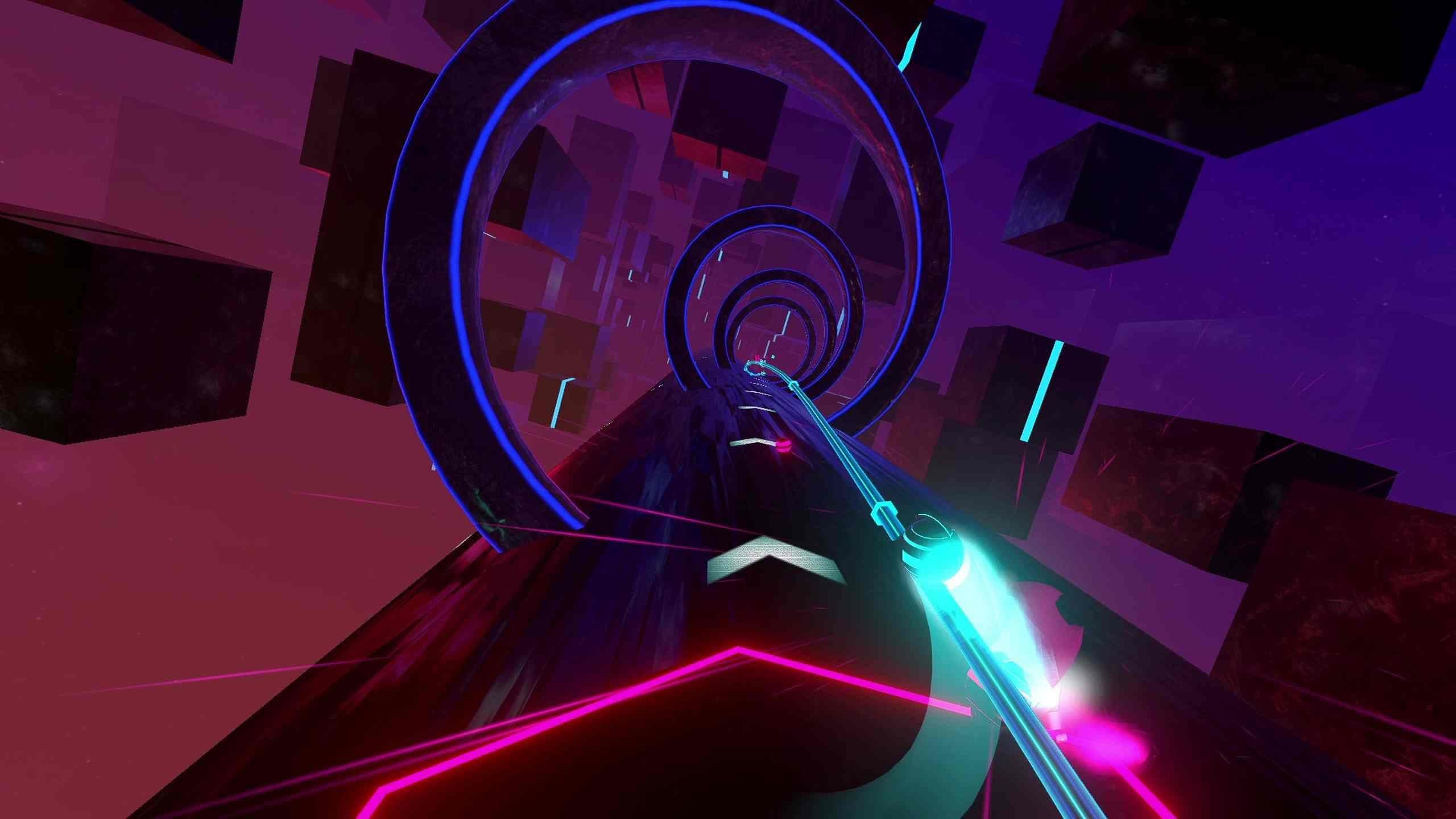 Steam串流游戏《合成骑士VR》Synth Riders 游戏截图