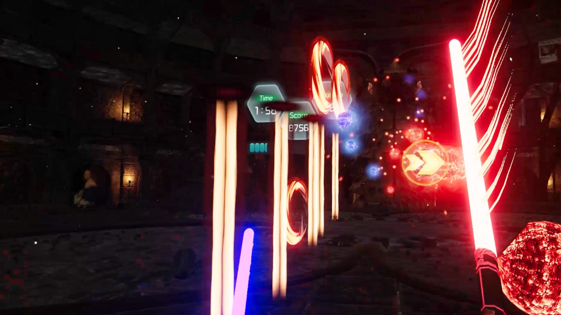 Steam串流游戏《节奏反击VR》Beat Back VR(免费下载) 游戏截图
