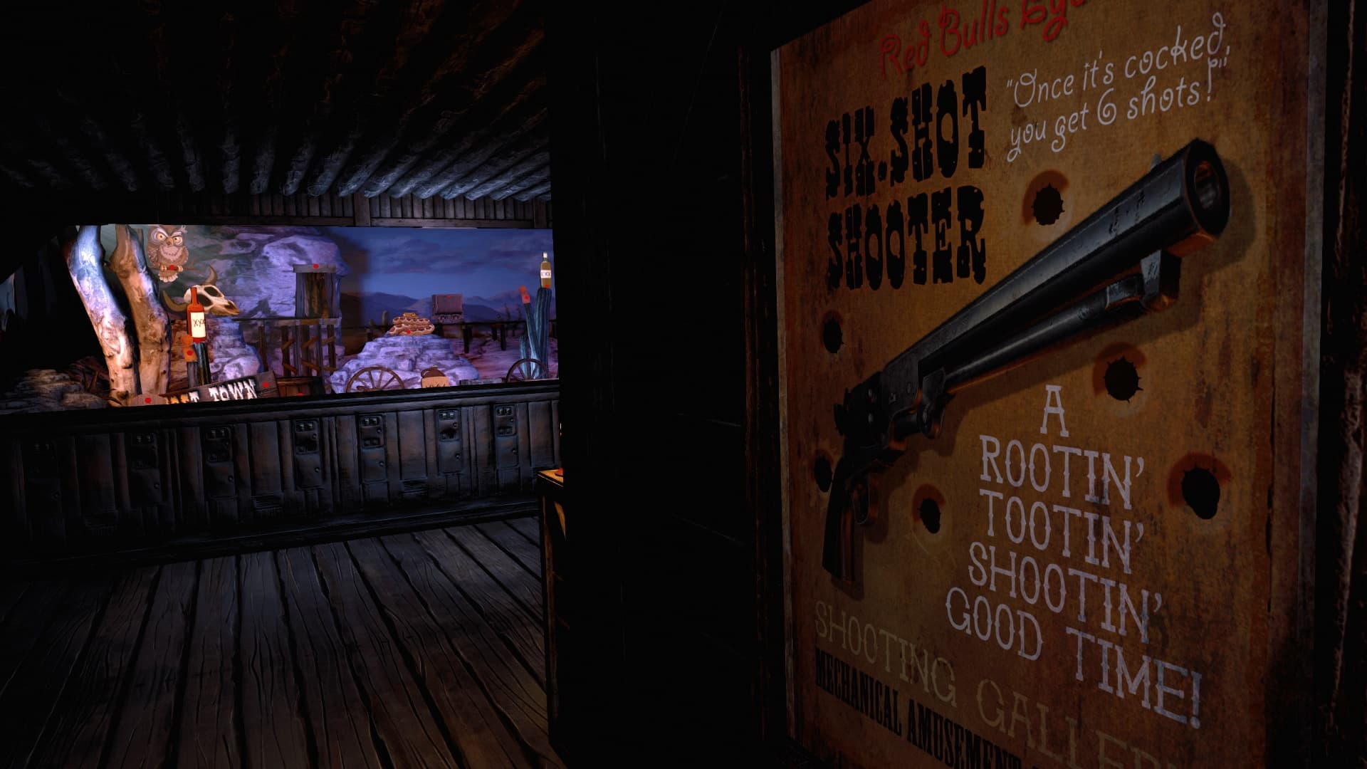 Steam串流游戏《鬼城矿山VR》Ghost Town Mine Ride & Shootin’ Gallery(免费下载) 游戏截图