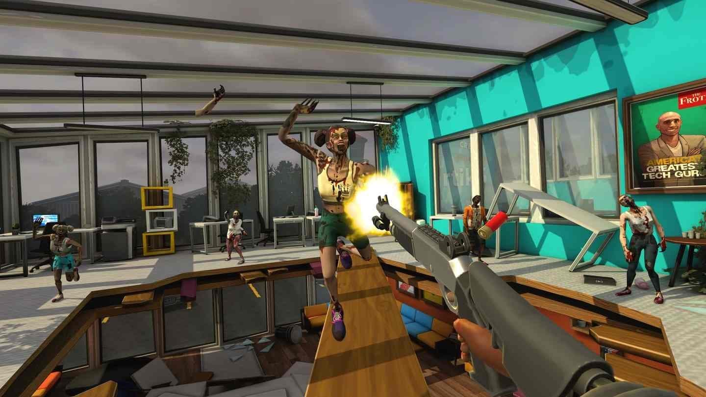 Steam串流游戏《僵尸乐园:狂热爆头VR》Zombieland VR Headshot Fever(免费下载) 游戏截图
