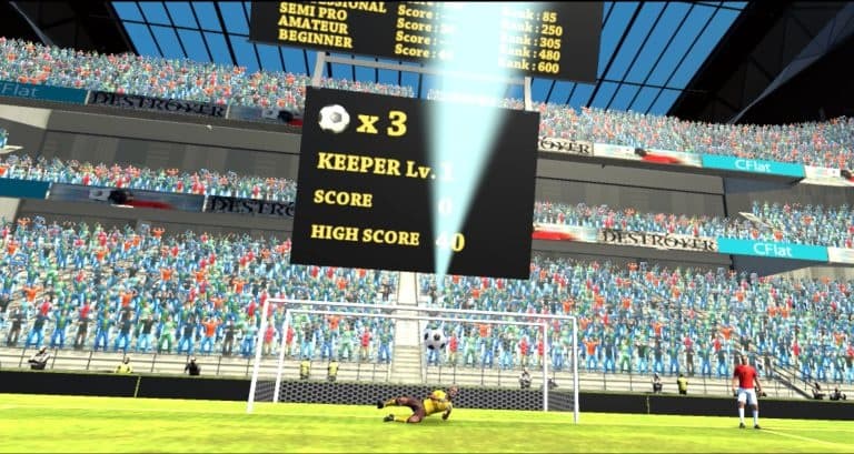 Steam串流游戏《前进!头球游戏》Head It! VR Soccer Heading Game(免费下载) 游戏截图
