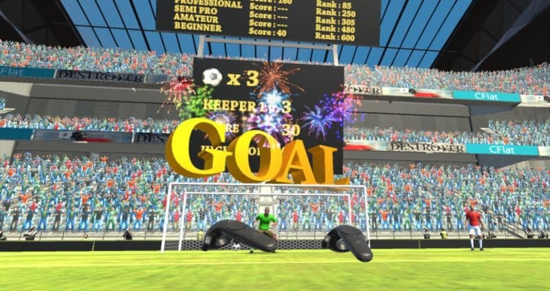 Steam串流游戏《前进!头球游戏》Head It! VR Soccer Heading Game(免费下载) 游戏截图