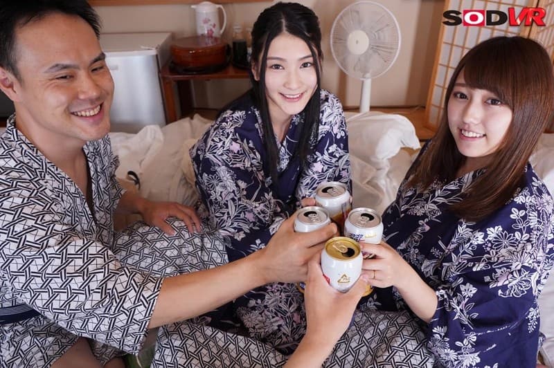 DSVR-373 【VR】友人夫婦と4人で温泉旅行、友人の奥さんがめちゃくちゃ綺麗で僕に気がある！？パートナーがお酒を飲んで爆睡している真横でこっそりW不倫SEX※あまりに美し過ぎて4回もイカされちゃいました 本庄鈴