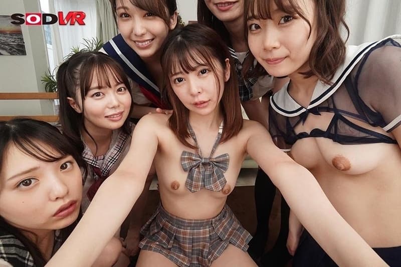 DSVR-1022 【VR】超全身舐めJ○究極ハーレムVR 足指舐め太もも舐め乳首舐め顔面舐め 唾垂らし唾飲みベロキスしまくり！女子○生6人に身体中を同時に舐め回されながら全員と中出しSEX！！
